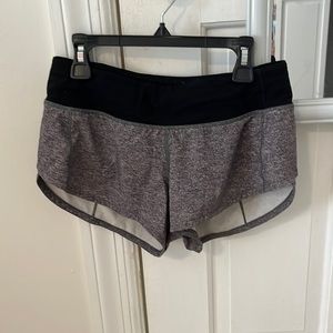 Lululemon size 2 speed up shorts